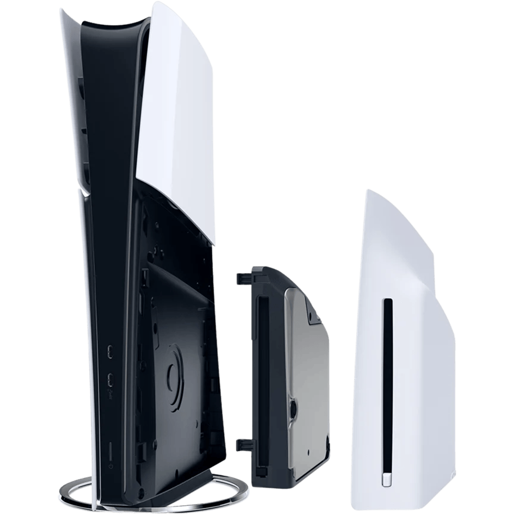 כונן תקליטורים בלו-ריי לקונסולת Sony PlayStation 5 Slim Digital Edition - צבע לבן שנה אחריות ע
