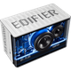 רמקול אלחוטי משולב מטען מהיר Edifier QD35 40W RMS GaN 35W - צבע לבן שנה אחריות ע