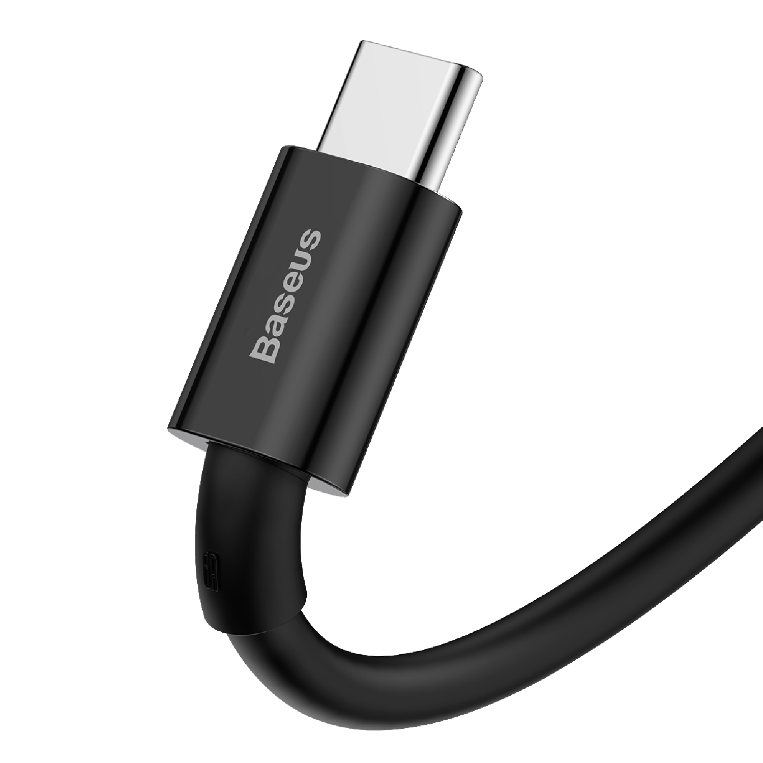 כבל טעינה וסנכרון Baseus Superior Data Fast Charging 66W USB to Type-C - באורך 1 מטר צבע שחור שנה אחריות ע
