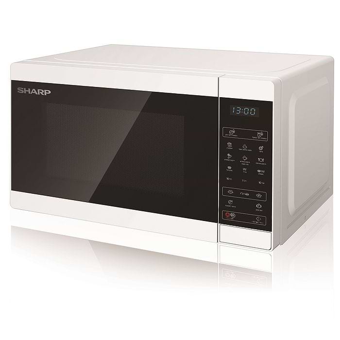 מיקרוגל 25 ליטר משולב גריל לבן שארפ דגם SHARP R709ZW