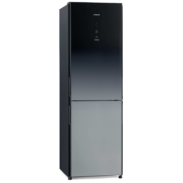 מקרר מקפיא תחתון מבית היטאצי דגם RBG410PRS6X זכוכית משתנה HITACHI