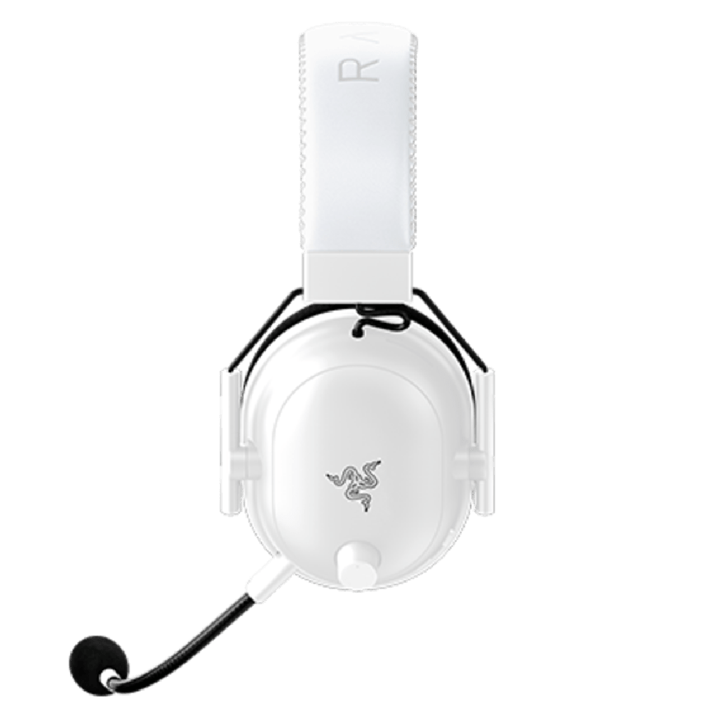 אוזניות גיימינג אלחוטיות Razer BlackShark V2 PRO For Playstation - צבע לבן שנתיים אחריות ע
