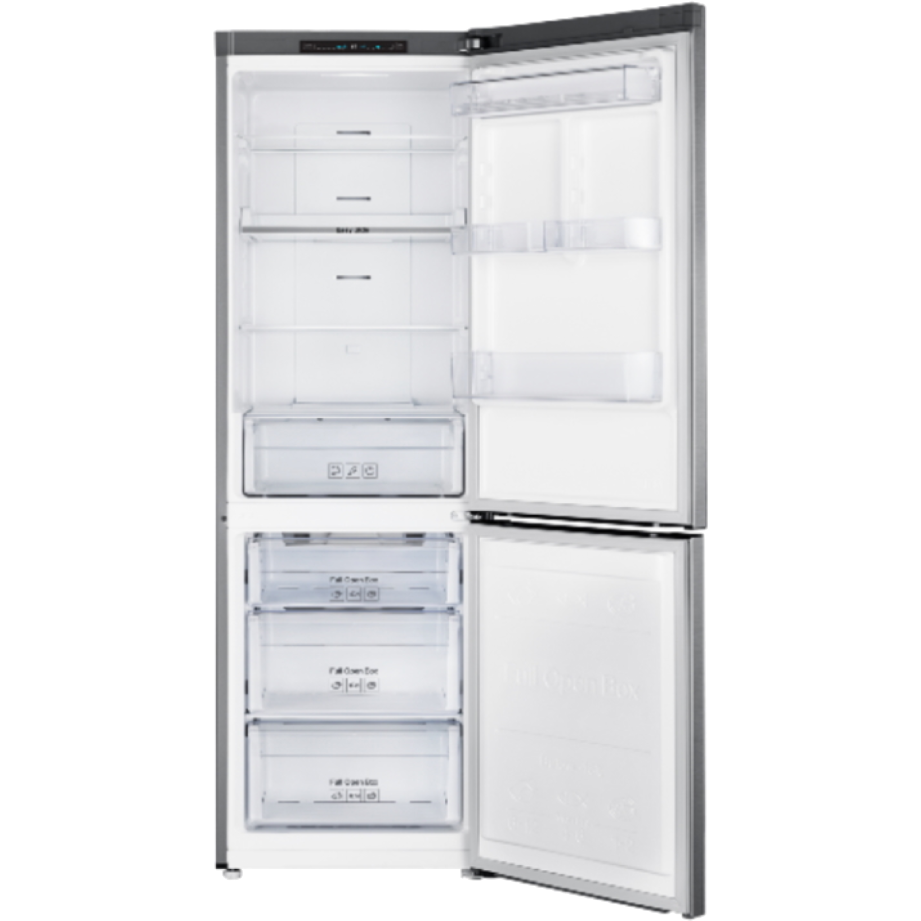 מקרר מקפיא תחתון 342 ליטר Samsung RB34J3200SA Inverter עם פונקציית שבת - גימור נירוסטה מוברשת אחריות ע