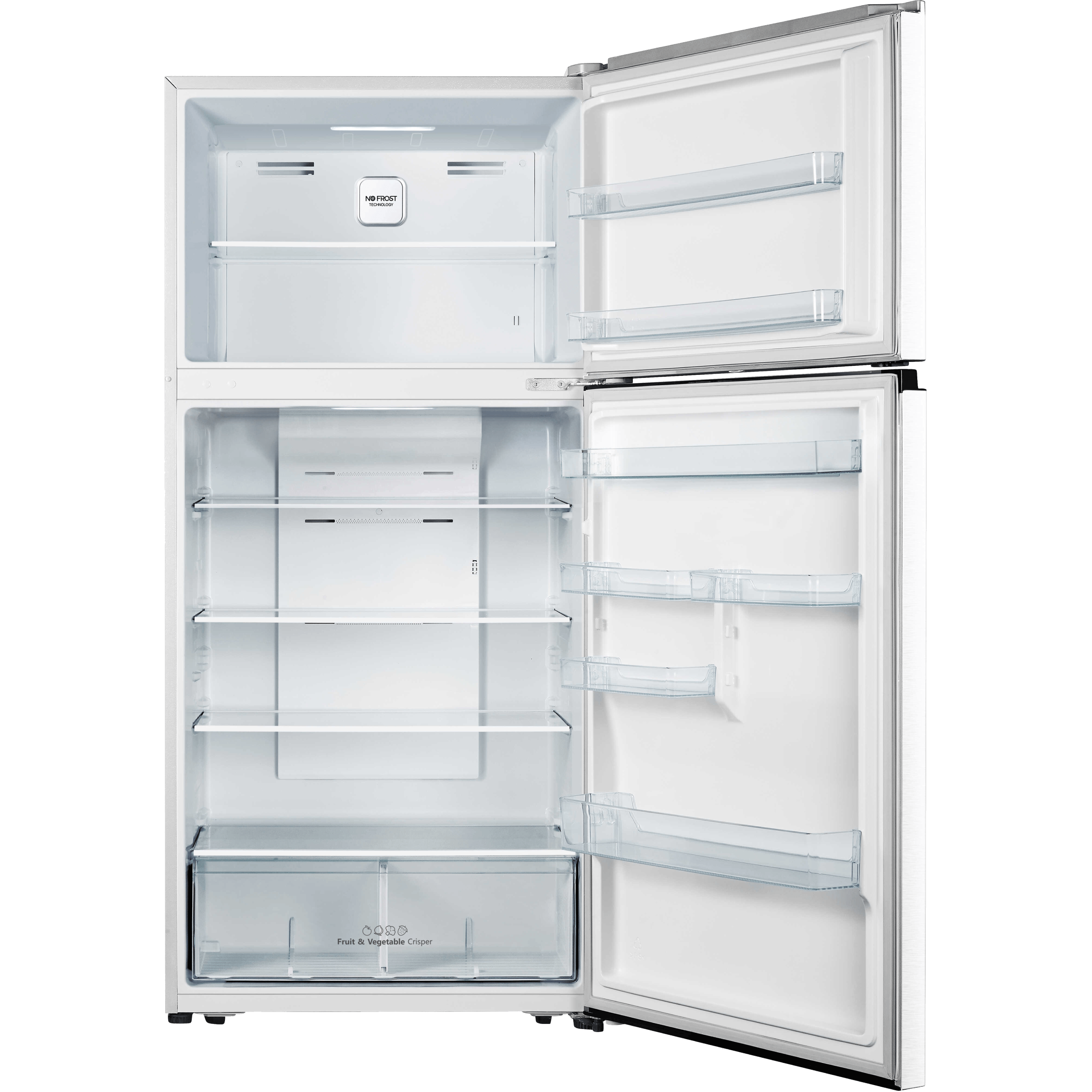 מקרר מקפיא עליון 510 ליטר נטו Hisense RD67WK עם התקן שבת מובנה - גימור לבן אחריות ע