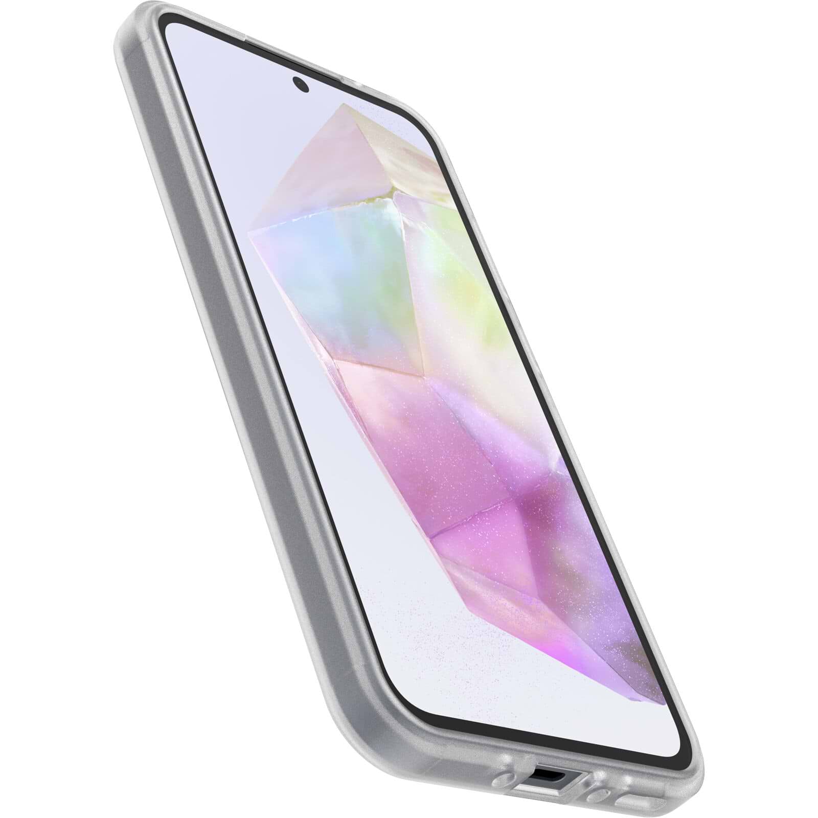 כיסוי Otterbox ל Samsung A35 דגם React - שקוף שנה אחריות ע