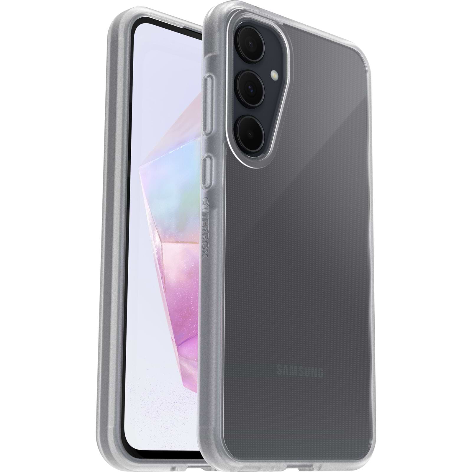כיסוי Otterbox ל Samsung A35 דגם React - שקוף שנה אחריות ע
