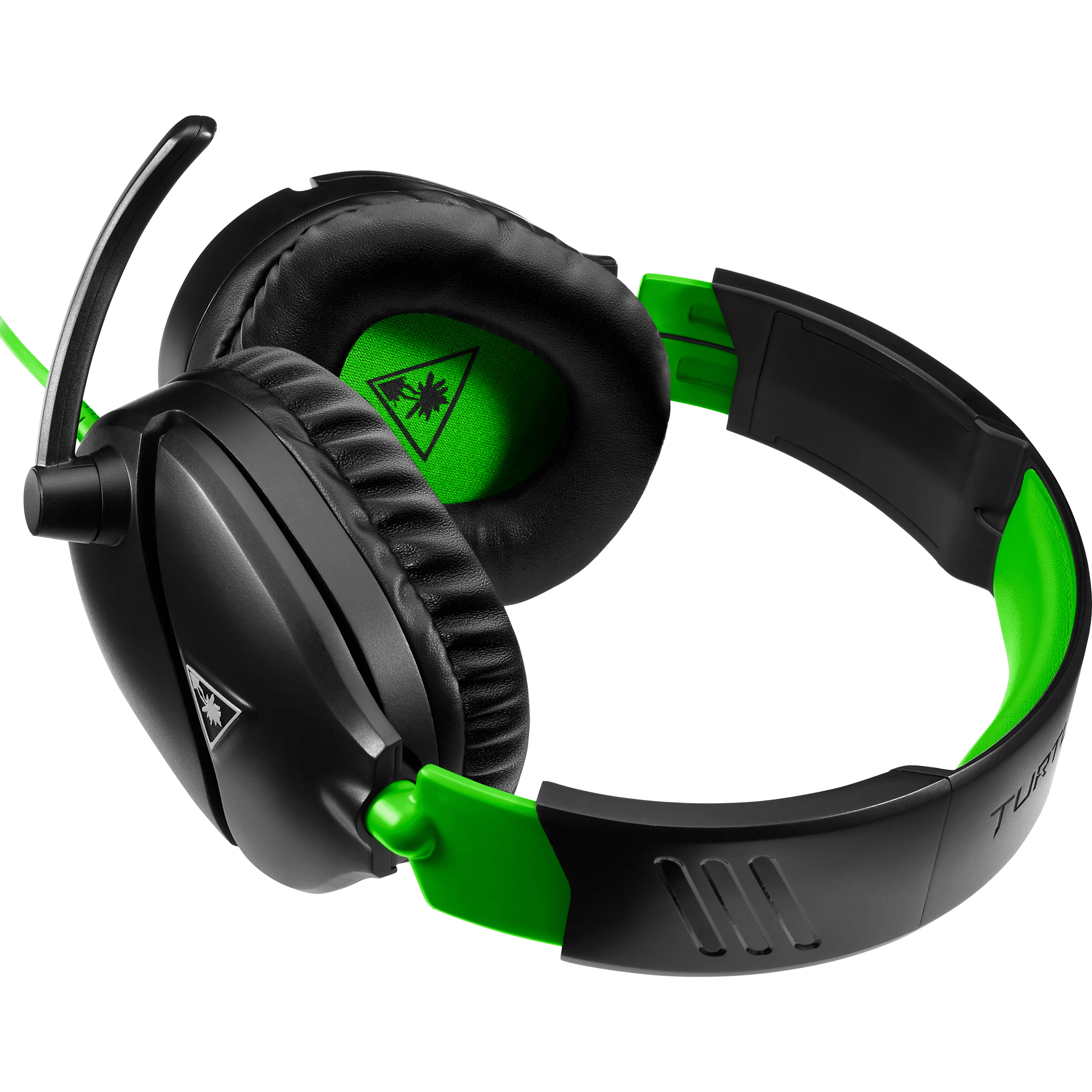 אוזניות גיימינג חוטיות Turtle Beach Recon 70 - צבע שחור וירוק שנה אחריות ע