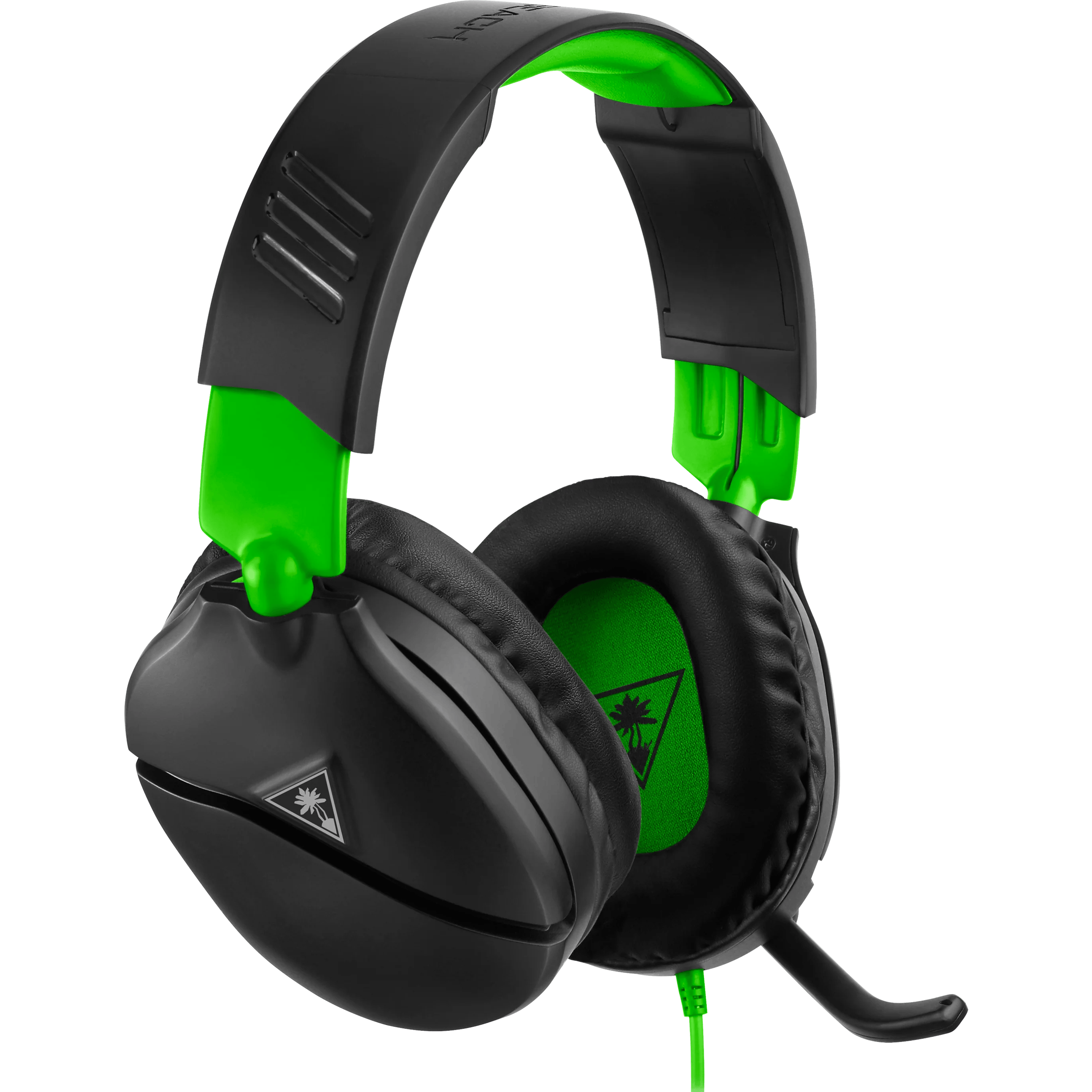 אוזניות גיימינג חוטיות Turtle Beach Recon 70 - צבע שחור וירוק שנה אחריות ע