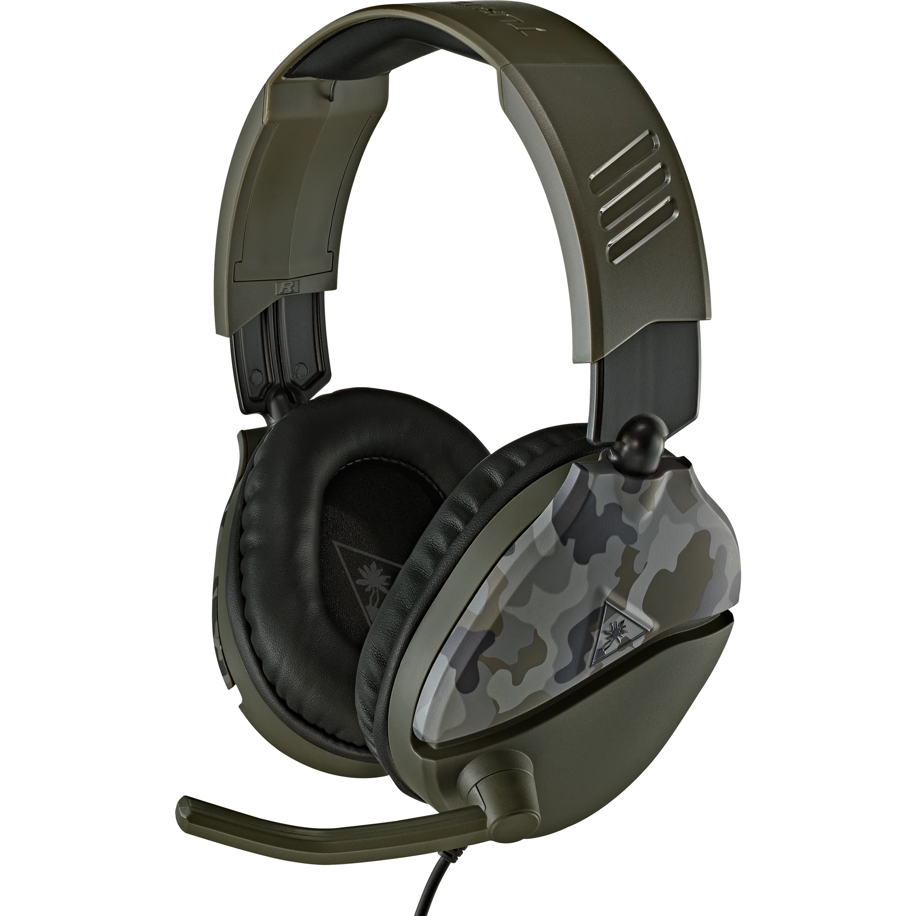 אוזניות גיימינג חוטיות Turtle Beach Recon 70 - צבע ירוק צבאי שנה אחריות ע