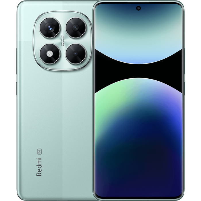 סמארטפון Xiaomi Redmi Note 14 Pro 5G 256GB 8GB RAM - צבע ירוק שנתיים אחריות עי המילטון היבואן הרשמי
