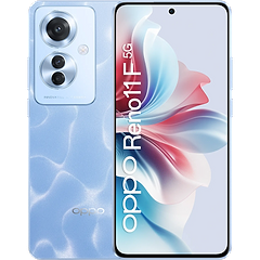 סמארטפון Oppo Reno 11F 5G 256GB 8GB RAM CPH2603 - צבע כחול ים שנתיים אחריות ע"י היבואן הרשמי