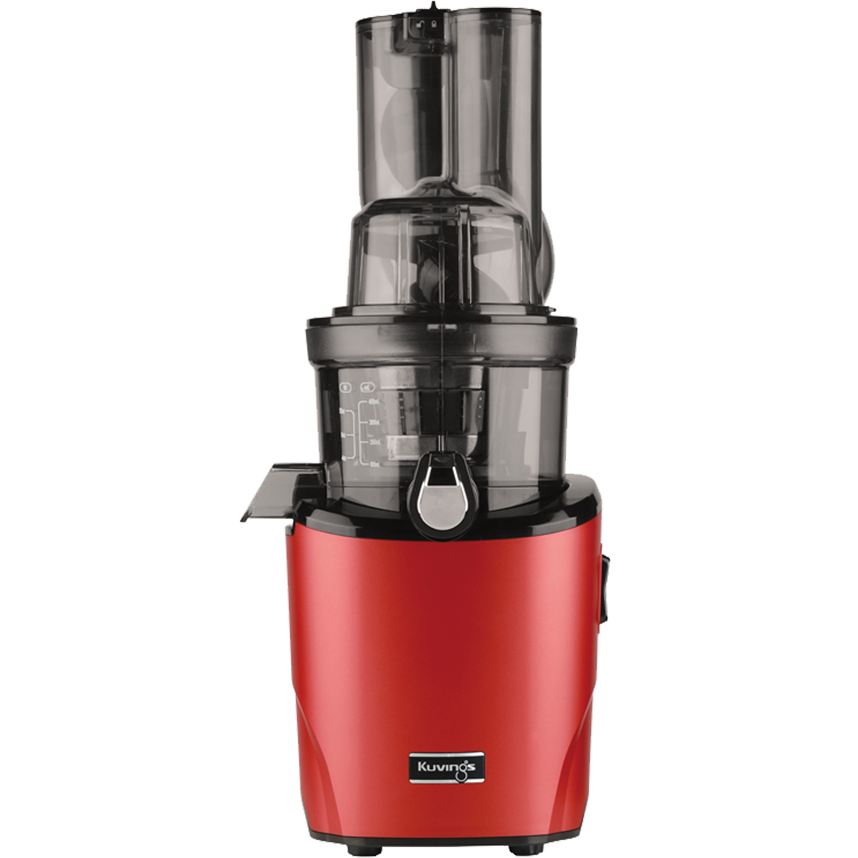 מסחטת מיצים לפירות וירקות שלמים 3 ב-1 Kuvings Revo830 - צבע אדום שלוש שנות אחריות ע