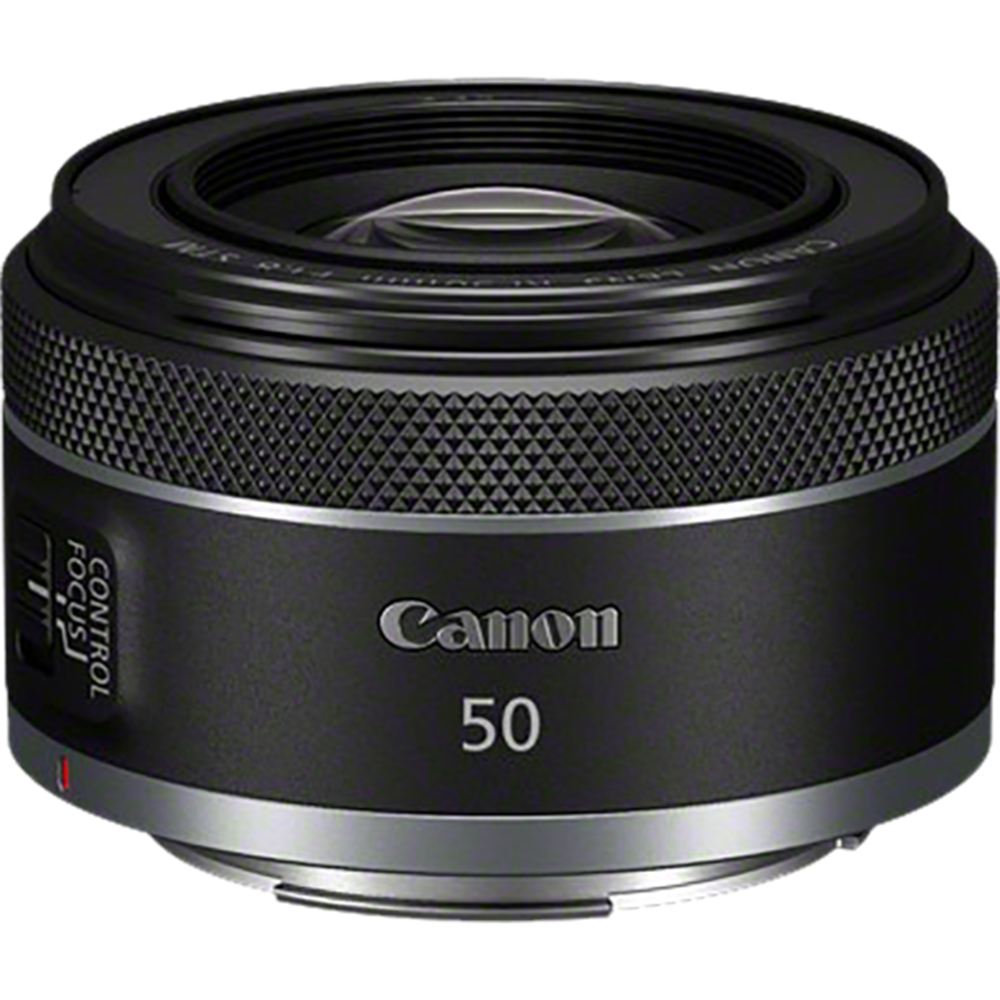 עדשת Canon RF 50mm f/1.8 STM - צבע שחור שלוש שנות אחריות ע