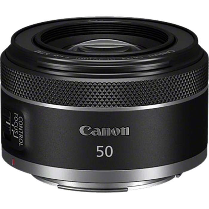 עדשת Canon RF 50mm f/1.8 STM - צבע שחור שלוש שנות אחריות עי היבואן הרשמי