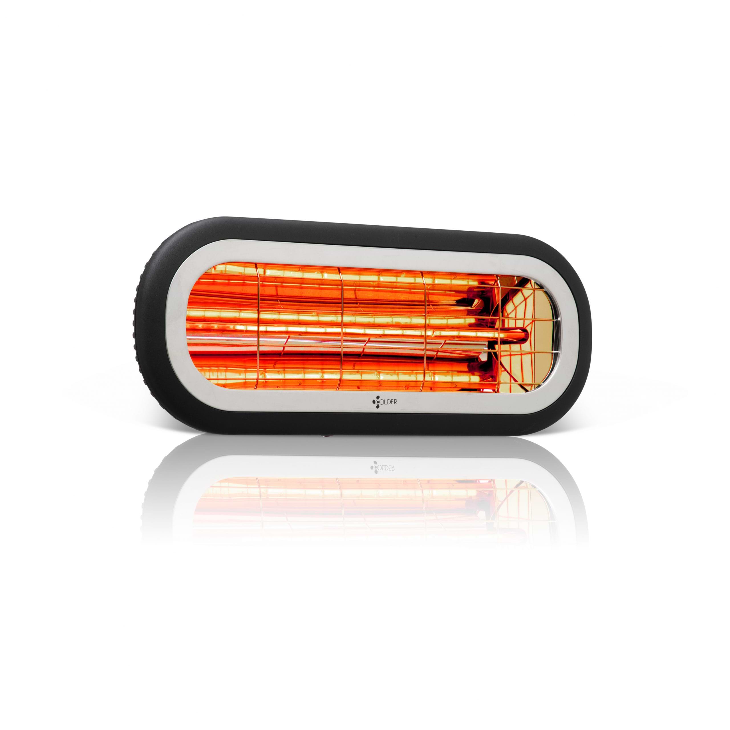 מקרן חום אינפרא RIO low glare 2000W צבע שחור COLDER