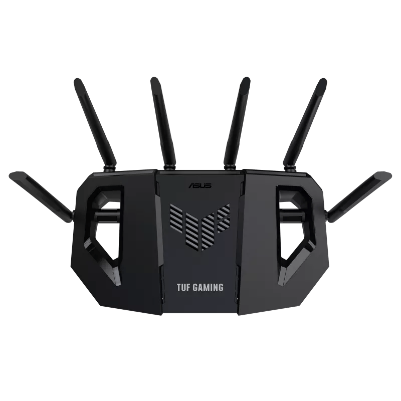 ראוטר גיימינג  ASUS BE6500 Dual Band WiFi 7 - צבע שחור שלוש שנות אחריות ע