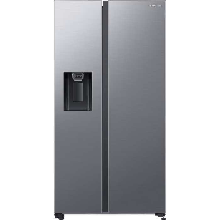 מקרר SBS דלת מול דלת 647 ליטר Samsung RS8000NC - גימור נירוסטה אחריות עי היבואן הרשמי