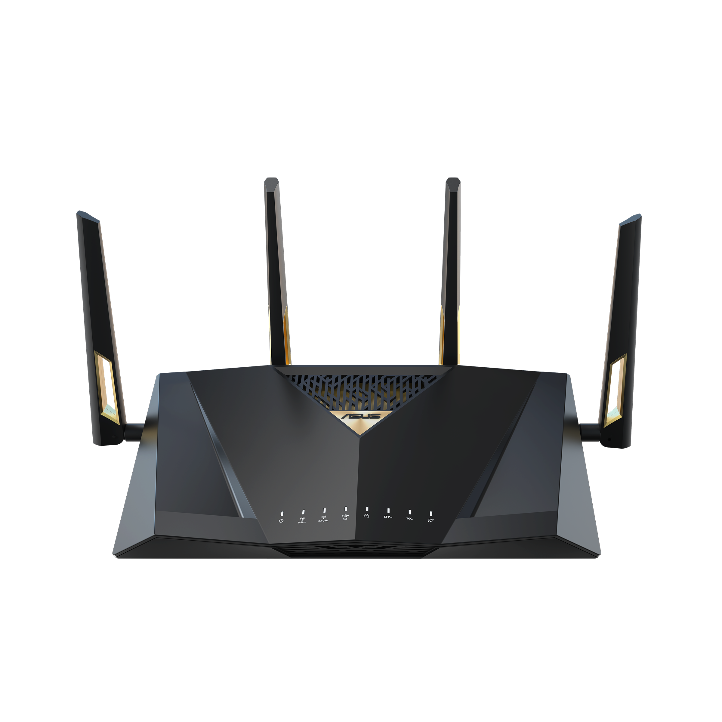 מודם ראוטר Asus RT-BE88U WiFi 7 - צבע שחור, שלוש שנות אחריות ע