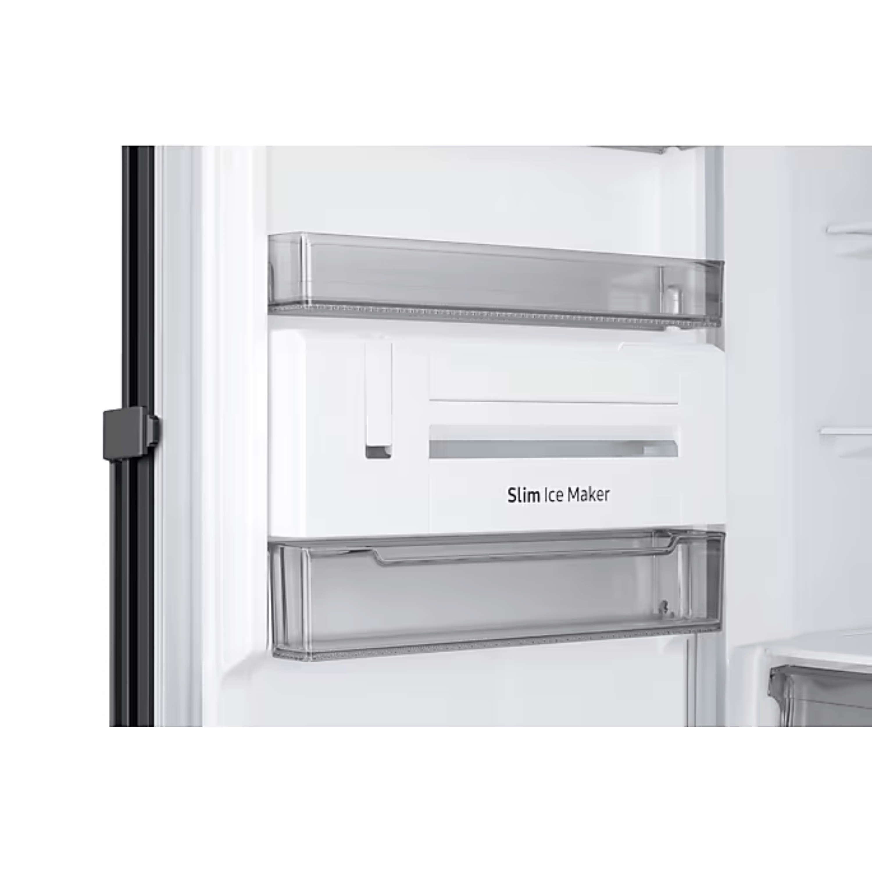 מקפיא 7 תאים 327 ליטר נטו Samsung BeSpoke RZ32C7600BK מהדרין - גימור זכוכית שחורה אחריות ע