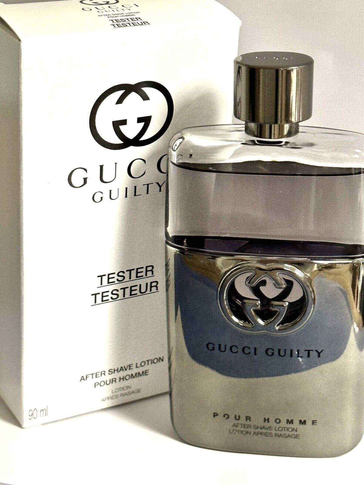 אפטר שייב Gucci Guilty Pour Homme E.D.T 90ml טסטר