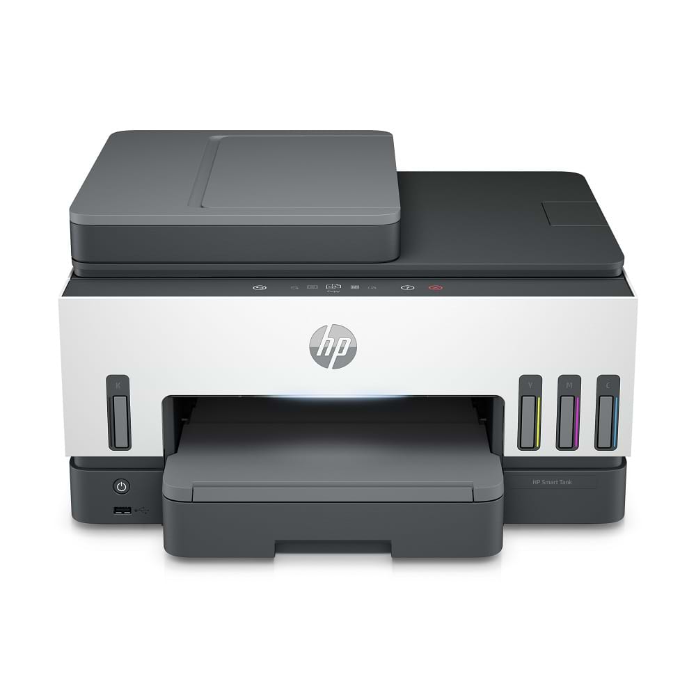 מדפסת אלחוטית משולבת HP Smart Tank 790 AIO - צבע לבן ושחור שלוש שנות אחריות ע
