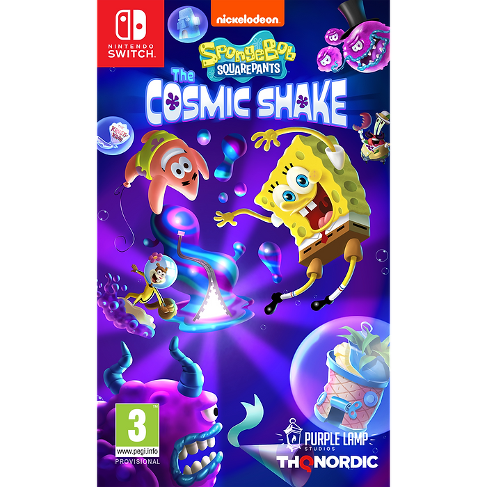 משחק SpongeBob SquarePants: The Cosmic Shake לקונסולת Nintendo Switch