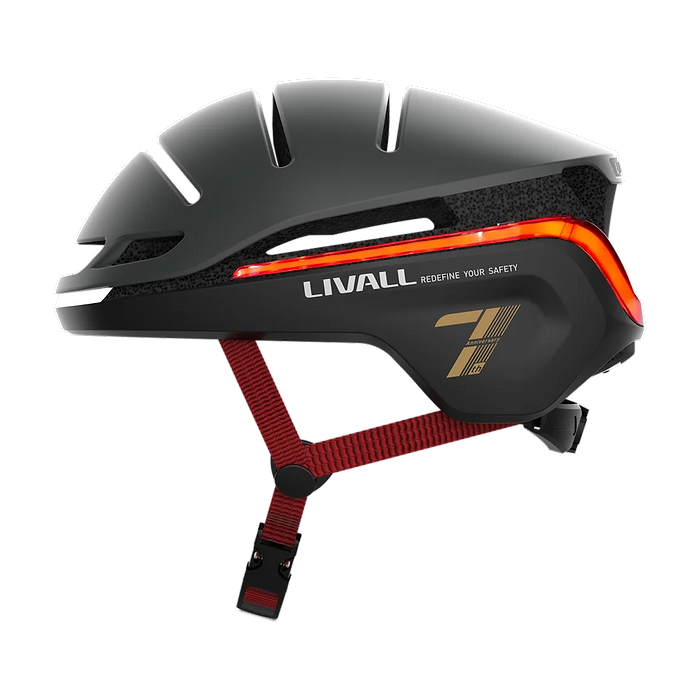 קסדה חכמה Livall EVO21 -  צבע שחור לילה שנה אחריות עי היבואן הרשמי