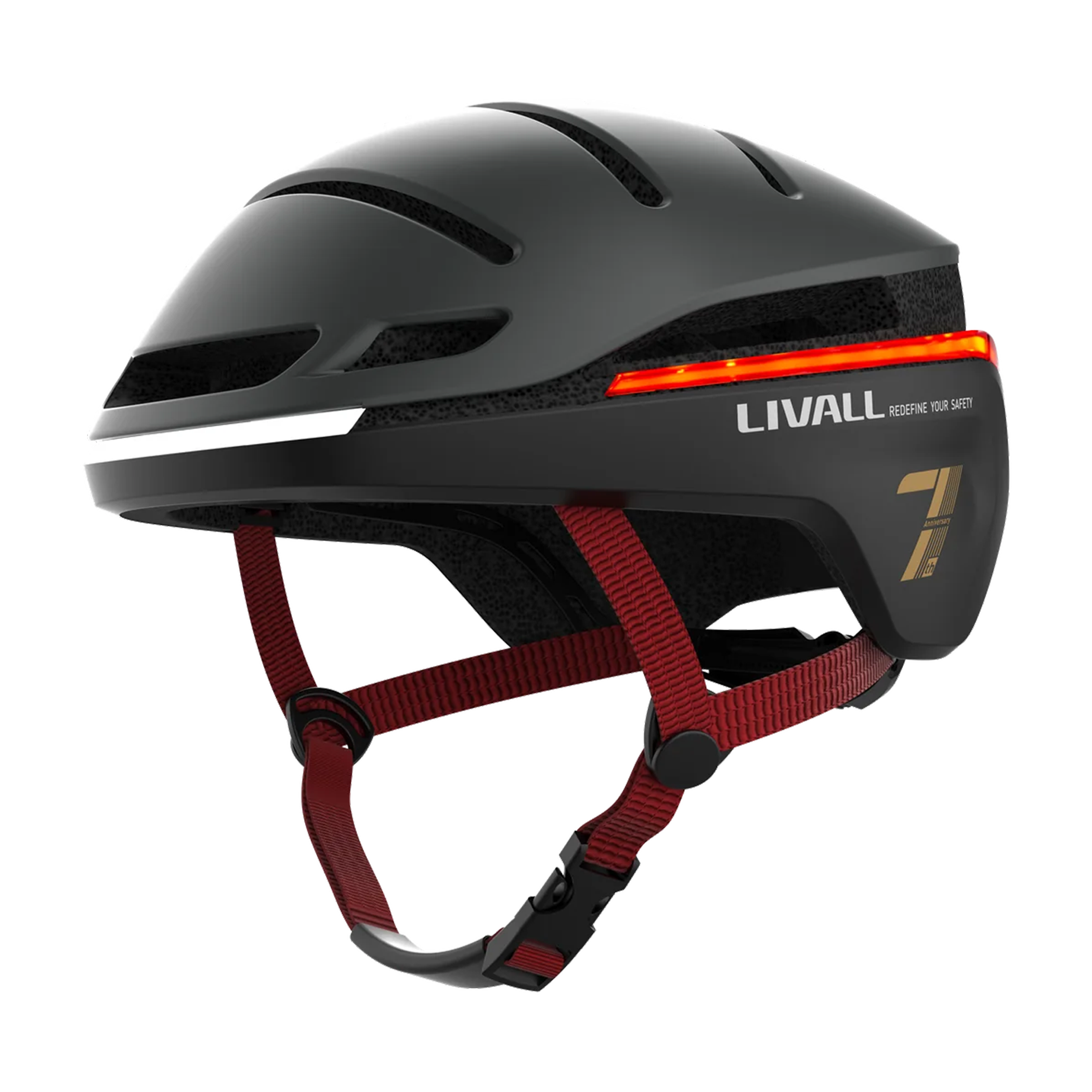 קסדה חכמה Livall EVO21 -  צבע שחור לילה שנה אחריות ע