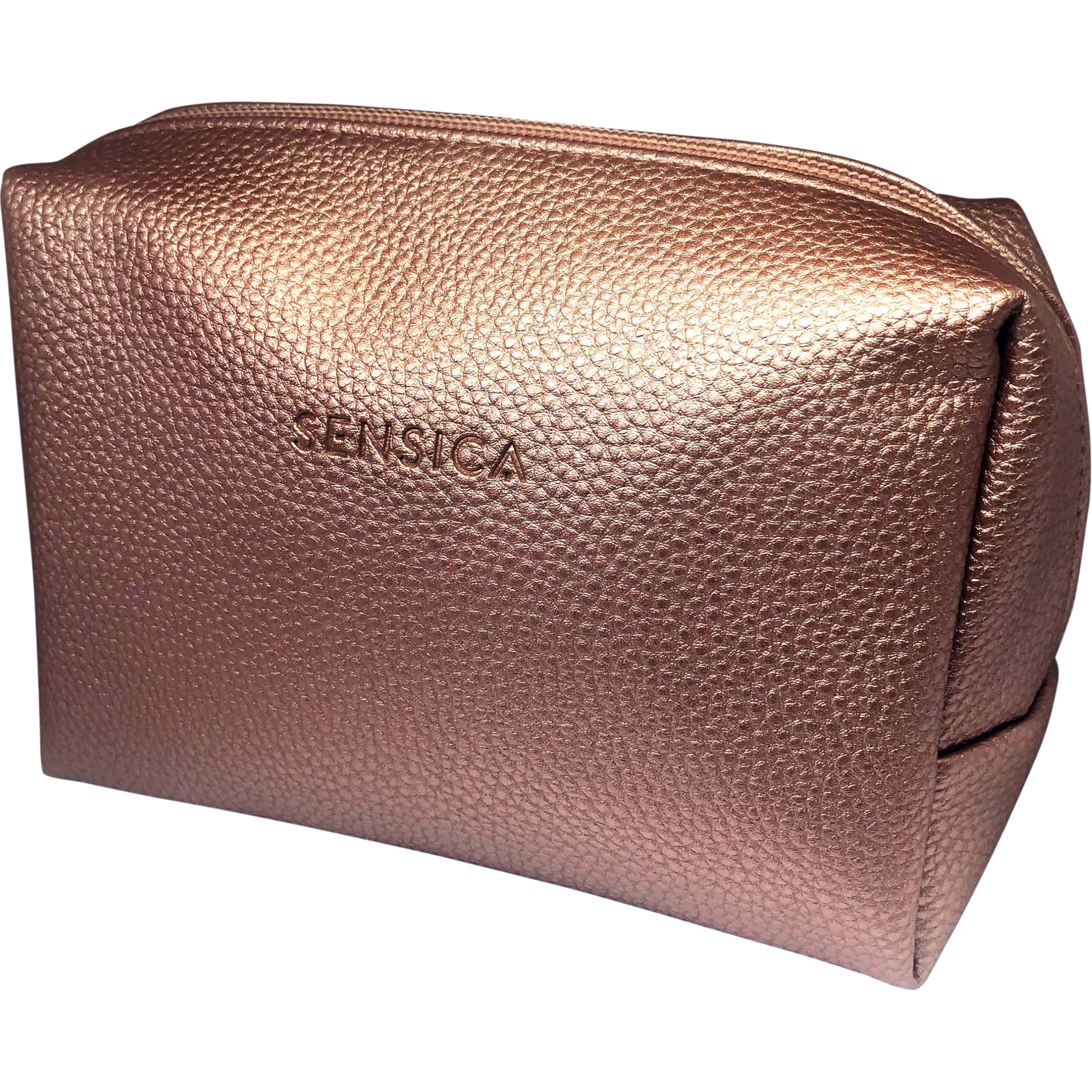 תיק איפור יוקרתי סנסיקה Sensica Luxury Bag SNX00304 - צבע ברונזה 