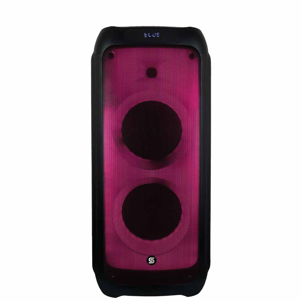 בידורית ניידת Sensor S-D8 עם זוג מקרופונים אלחוטיים - צבע שחור שנה אחריות ע
