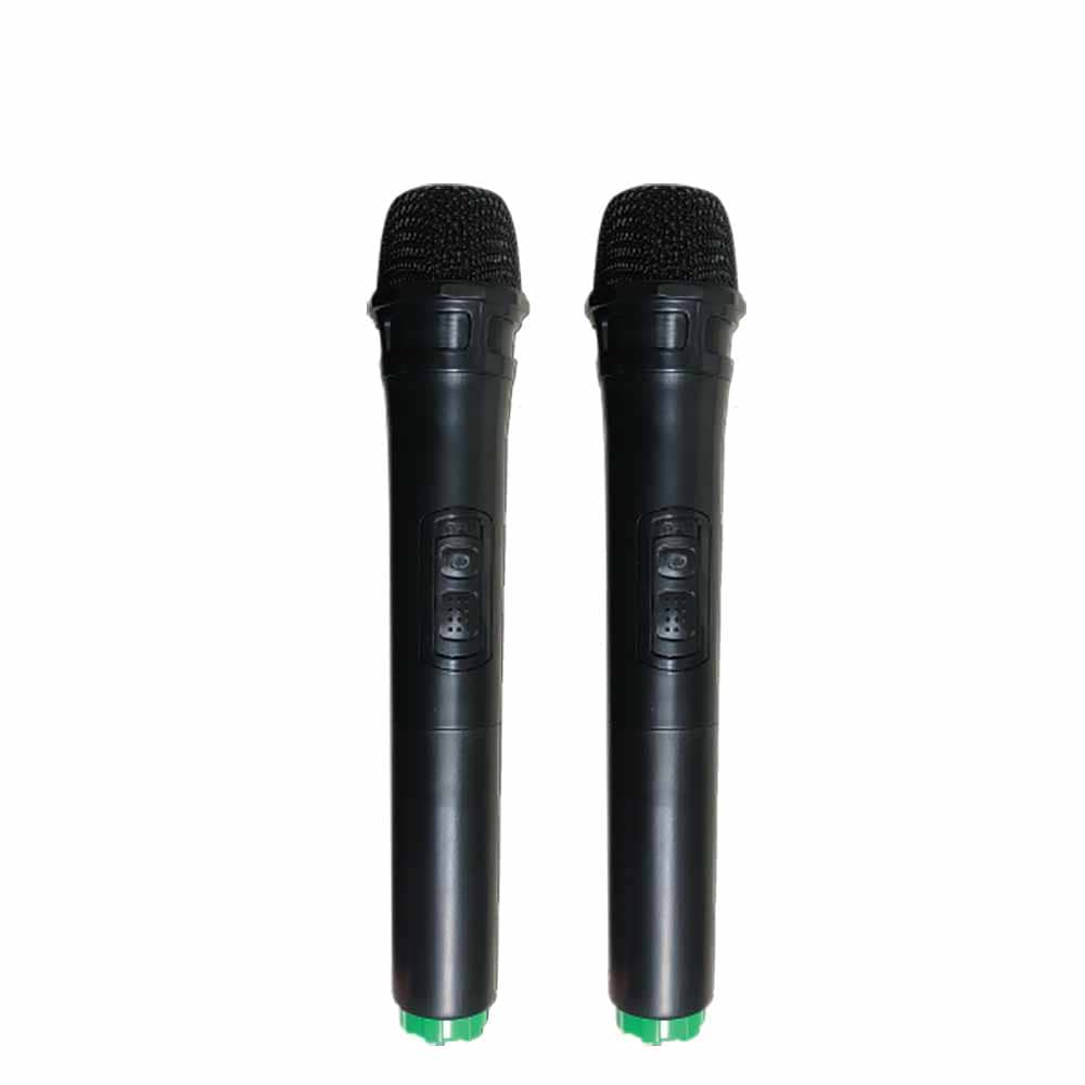 בידורית ניידת Sensor S-D8 עם זוג מקרופונים אלחוטיים - צבע שחור שנה אחריות ע