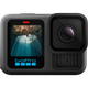 מצלמת אקסטרים GoPro Hero 13 Black - צבע שחור שנתיים אחריות ע"י היבואן הרשמי