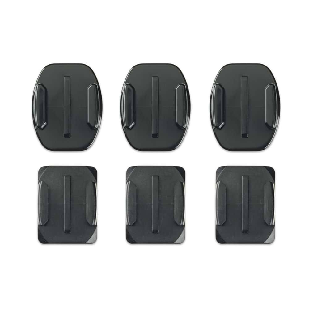 תושבות דבק שטוחות וקעורות GoPro Curved & Flat Adhesive Mounts - בצבע שחור שנתיים אחריות ע