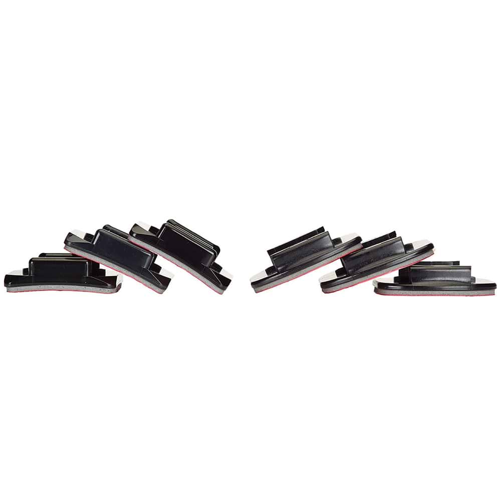 תושבות דבק שטוחות וקעורות GoPro Curved & Flat Adhesive Mounts - בצבע שחור שנתיים אחריות ע