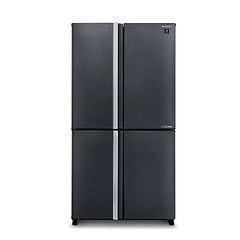 מקרר 4 דלתות Sharp SJ-8570-SL - גימור נירוסטה מושחרת אחריות יבואן רשמי