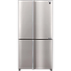 מקרר 4 דלתות מקפיא תחתון 611 ליטר נטו Sharp SJ-9270-IN עם התקן שבת מובנה - גימור נירוסטה אחריות ע