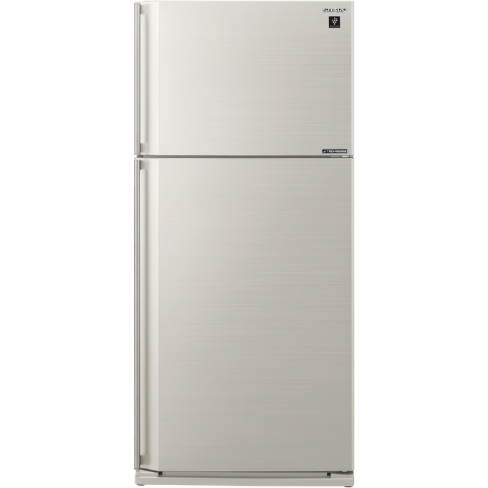 מקרר מקפיא עליון 550 ליטר נטו Sharp SJ-3770-SL - גימור כסוף אחריות עי היבואן הרשמי
