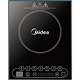 כיריים אינדוקציה על השייש יחיד Midea C16-SKY1608 - גימור שחור אחריות ע