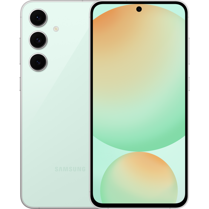 סמארטפון Samsung Galaxy S24 FE 5G 256GB 8GB RAM SM-S721B/DS - צבע ירוק מנטה שנה אחריות עי סאני היבואן הרשמי