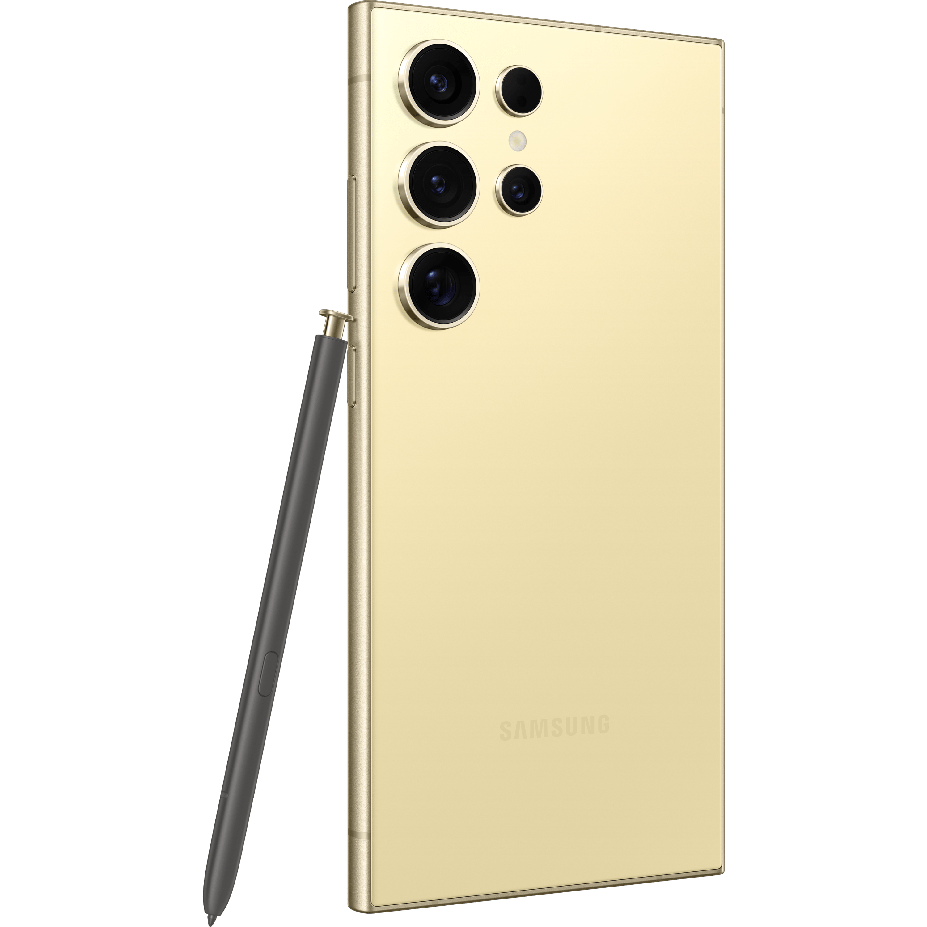 סמארטפון Samsung Galaxy S24 Ultra 5G 512GB 12GB RAM SM-S928B/DS - צבע צהוב טיטניום שנתיים אחריות ע