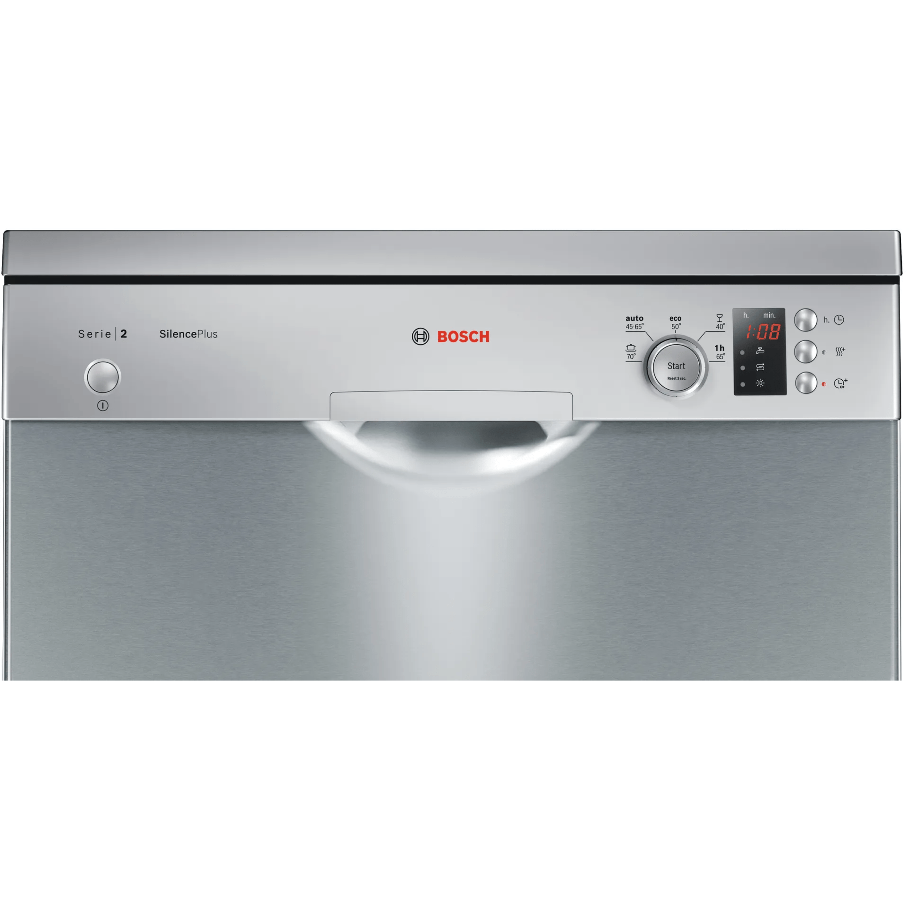 מדיח כלים 12 מערכות כלים Bosch SMS25AI07E - גימור נירוסטה 