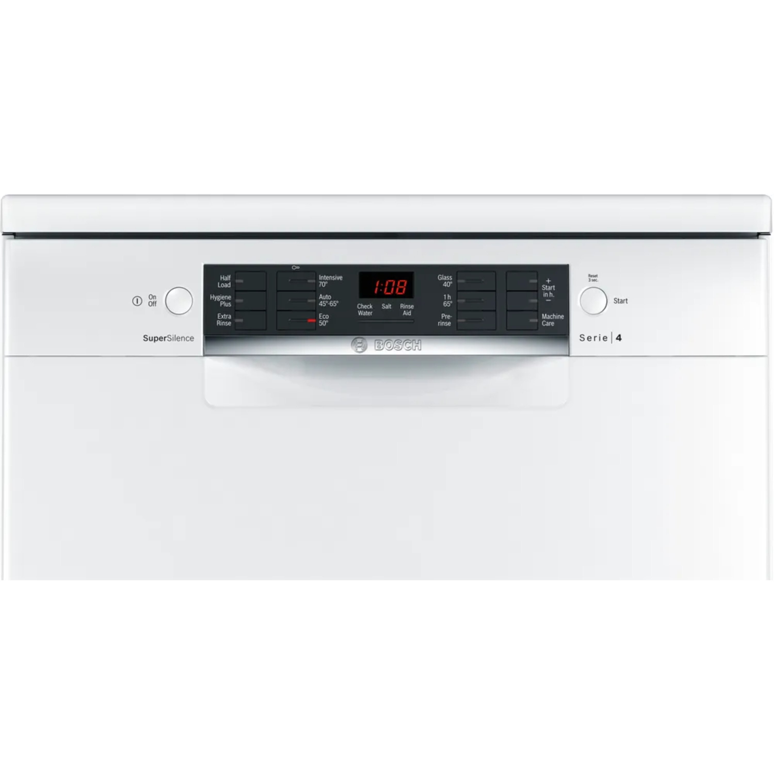 מדיח כלים רחב 13 מערכות כלים Bosch SMS46NW01B - גימור לבן