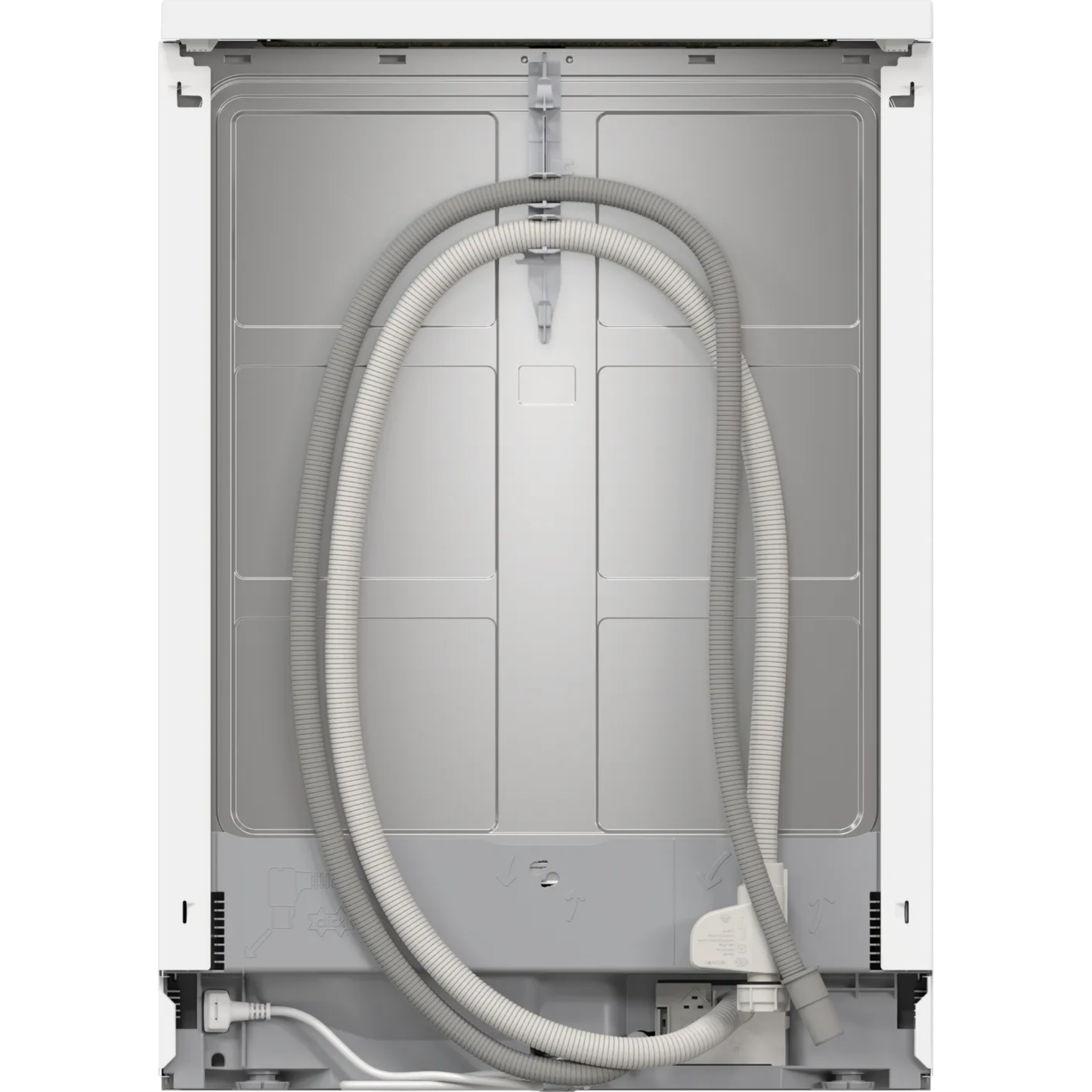 מדיח כלים רחב 13 מערכות כלים Bosch SMS46NW01B - גימור לבן