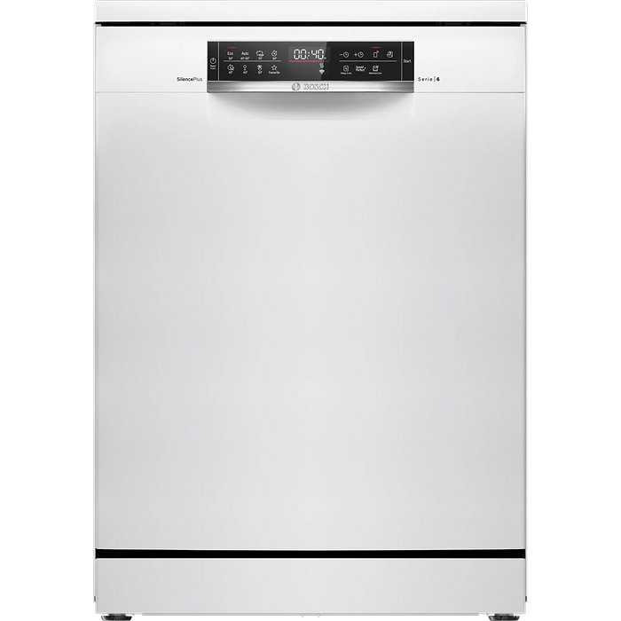 מדיח כלים 60 סמ 14 מערכות כלים Bosch SMS6ECW05E תוצרת גרמניה - גימור לבן שנה אחריות