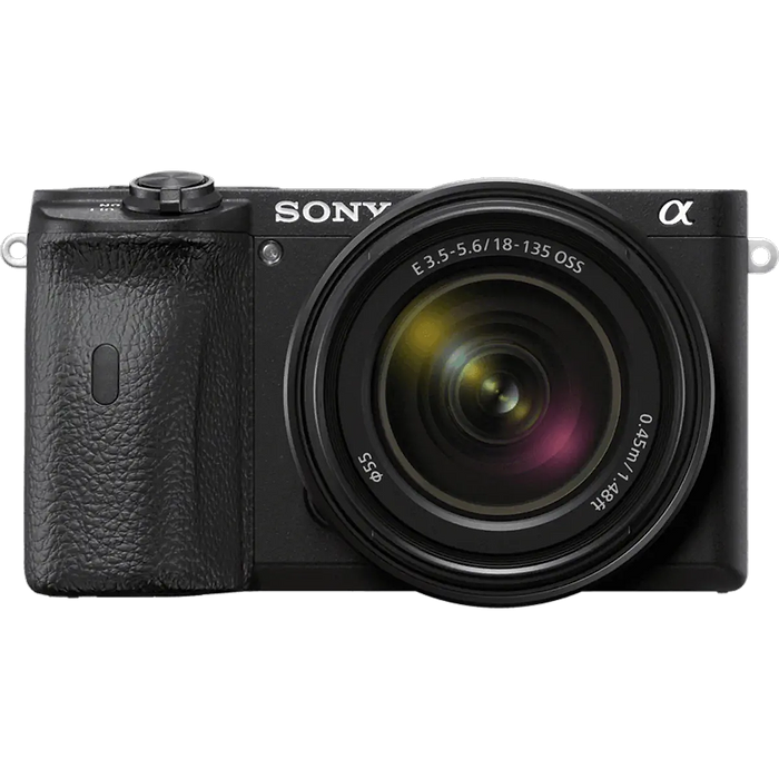 מצלמה דיגיטלית ללא מראה הכוללת עדשה Sony Alpha 6600 E 18-135mm f/3.5-5.6 OSS - צבע שחור שלוש שנות אחריות עי היבואן הרשמי