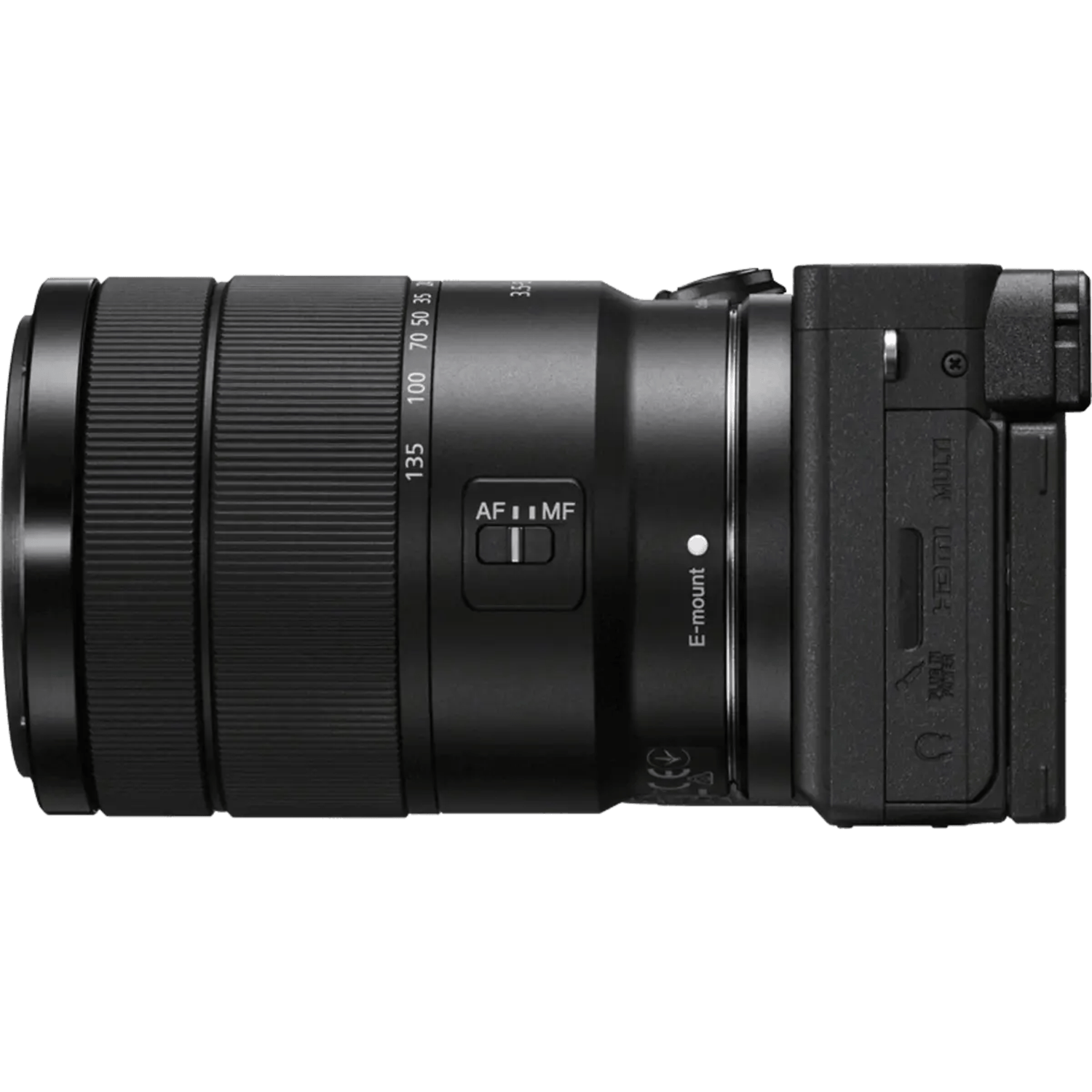 מצלמה דיגיטלית ללא מראה הכוללת עדשה Sony Alpha 6600 E 18-135mm f/3.5-5.6 OSS - צבע שחור שלוש שנות אחריות ע