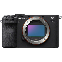 מצלמה דיגיטלית ללא מראה גוף בלבד Sony Alpha 7C II - צבע שחור שלוש שנות אחריות ע"י היבואן הרשמי