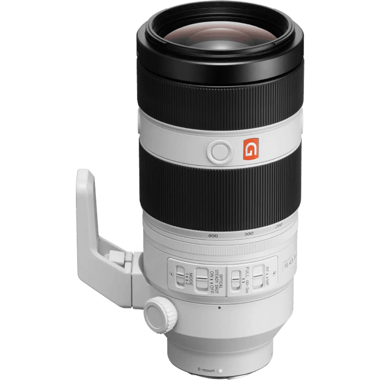 עדשת Sony FE 100-400mm f/4.5-5.6 GM OSS - צבע לבן שלוש שנות אחריות ע
