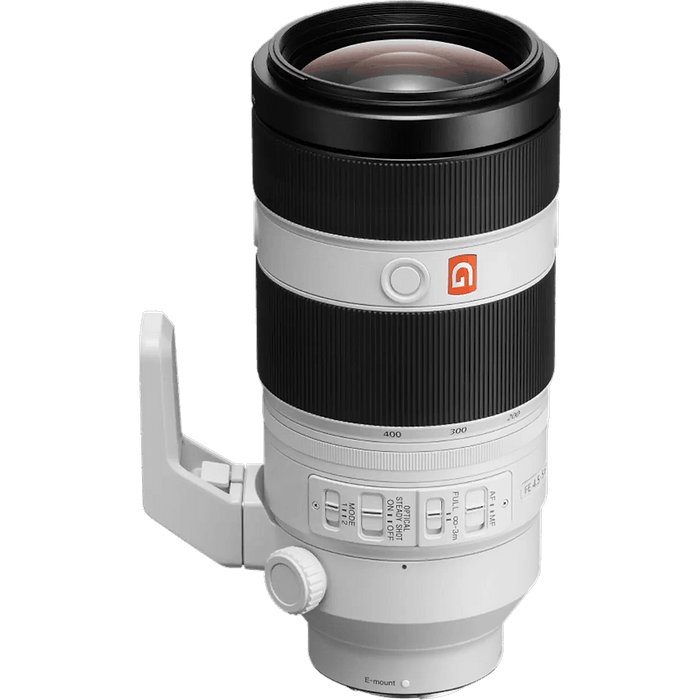 עדשת Sony FE 100-400mm f/4.5-5.6 GM OSS - צבע לבן שלוש שנות אחריות עי היבואן הרשמי