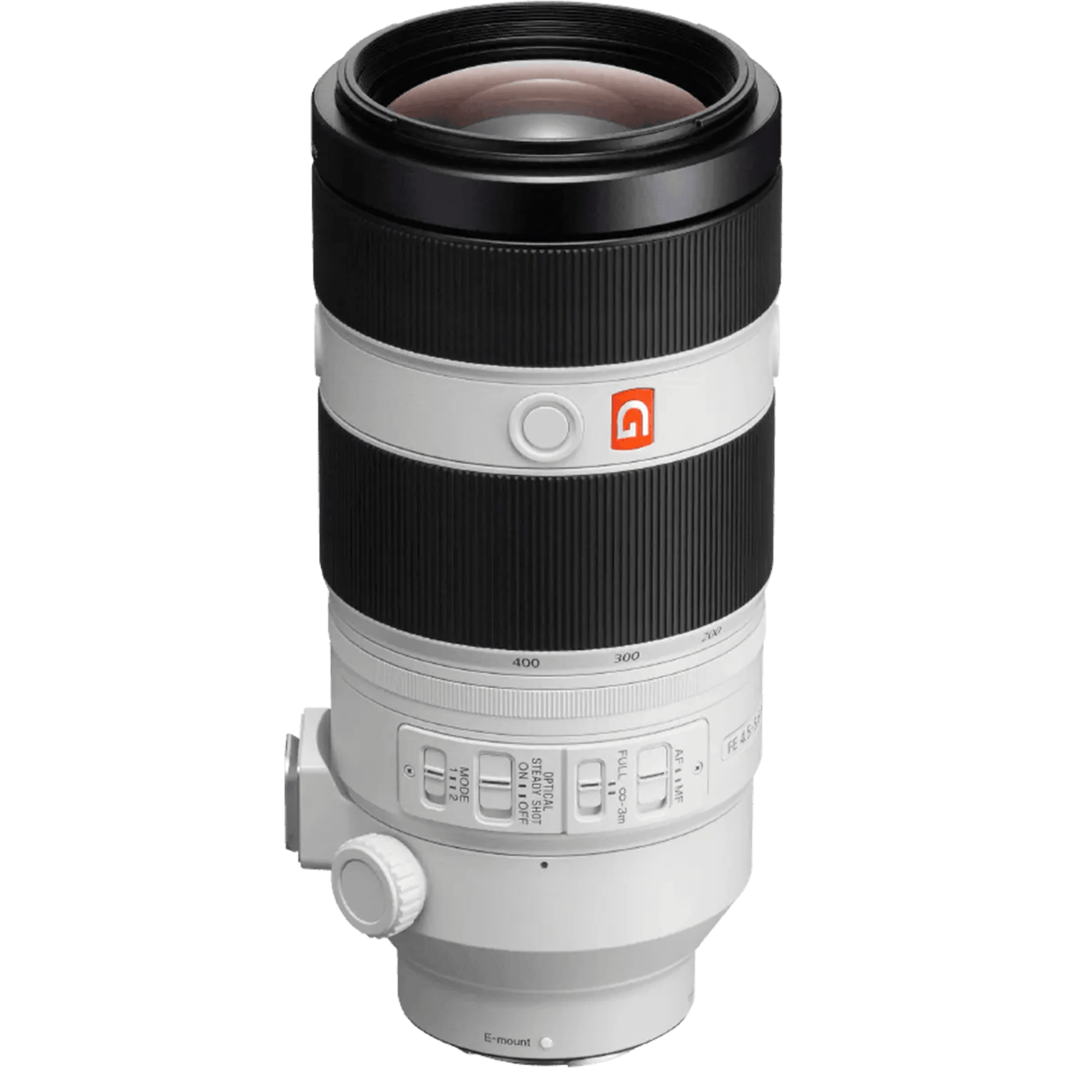 עדשת Sony FE 100-400mm f/4.5-5.6 GM OSS - צבע לבן שלוש שנות אחריות ע
